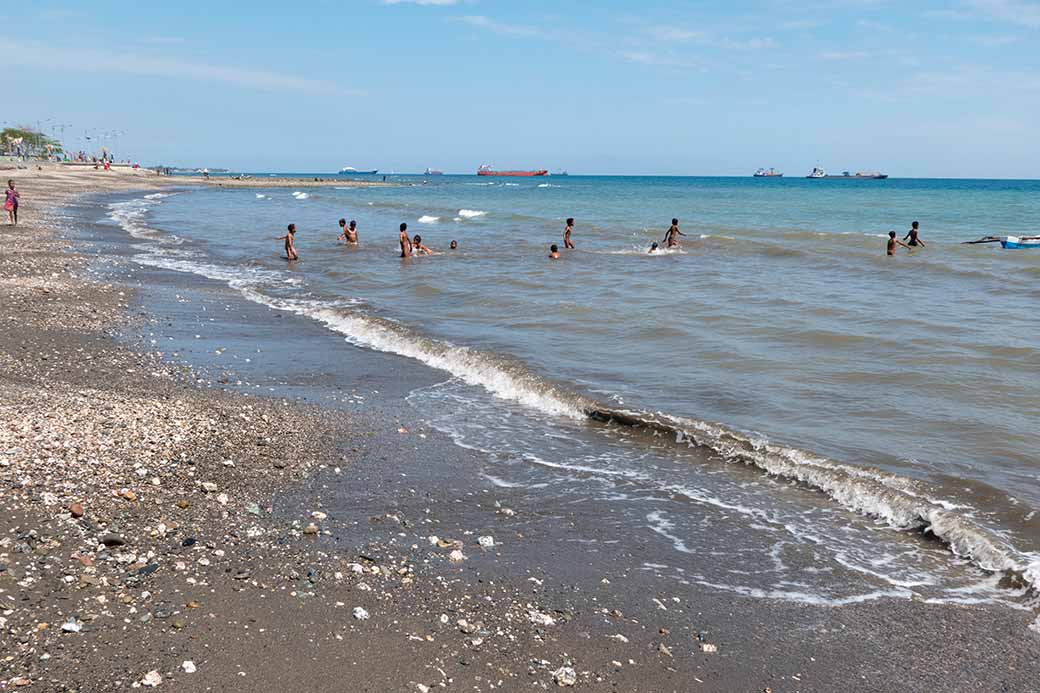 Along the beach, Dili