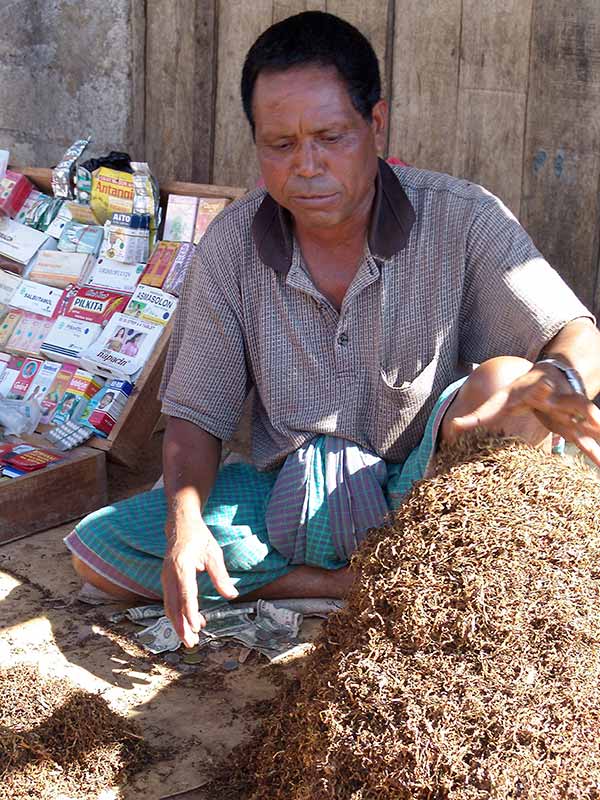 Selling tobacco