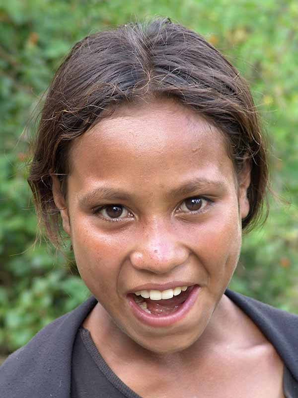 Timor LesteGirl of Maubisse