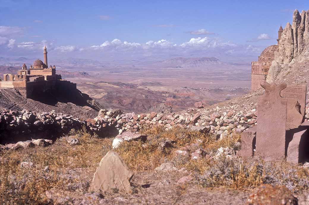 View to İshak Paşa Sarayı