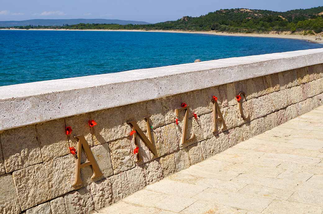 ANZAC Cove memorial site