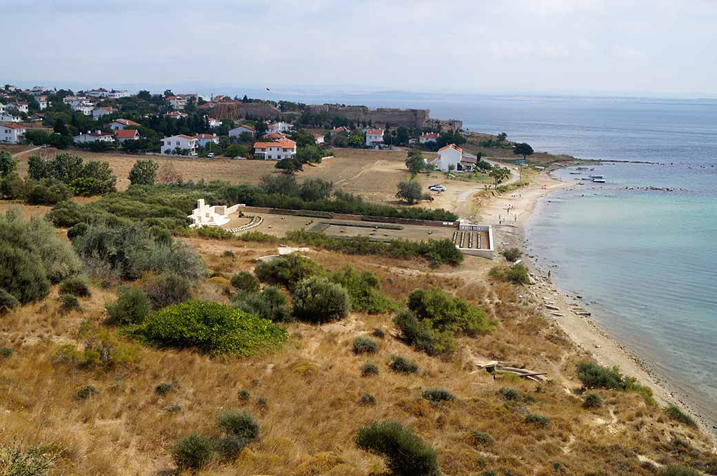 V Beach cemetery