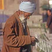 Man with prayer beads