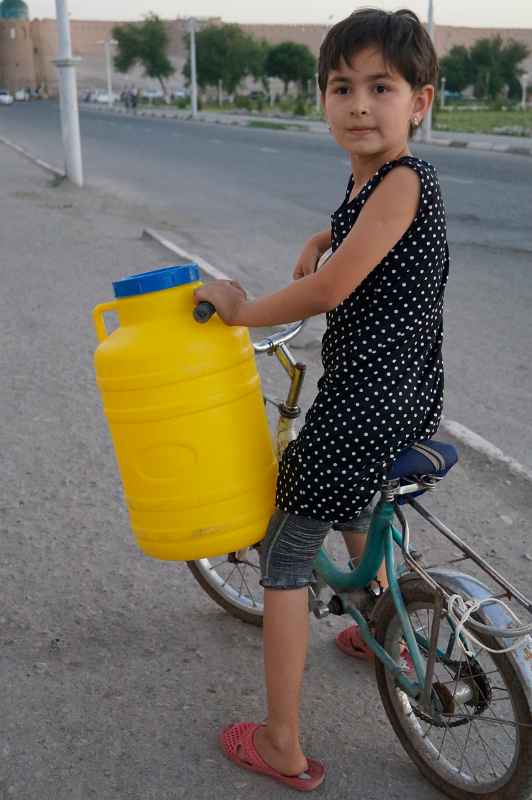 Young girl of Khiva