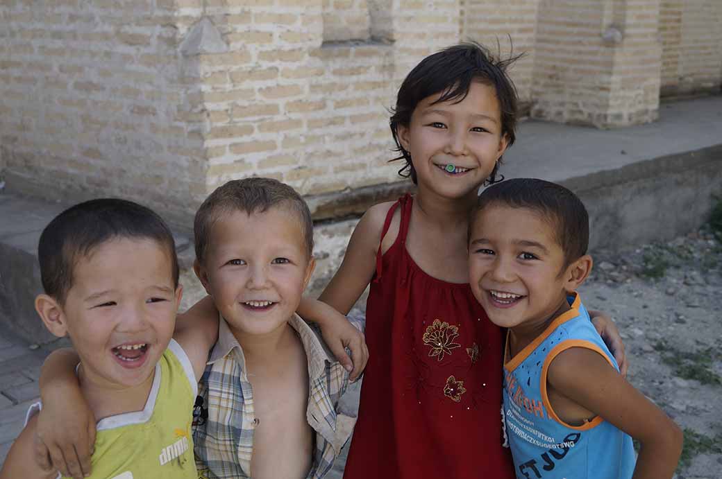 Happy children, Kokand