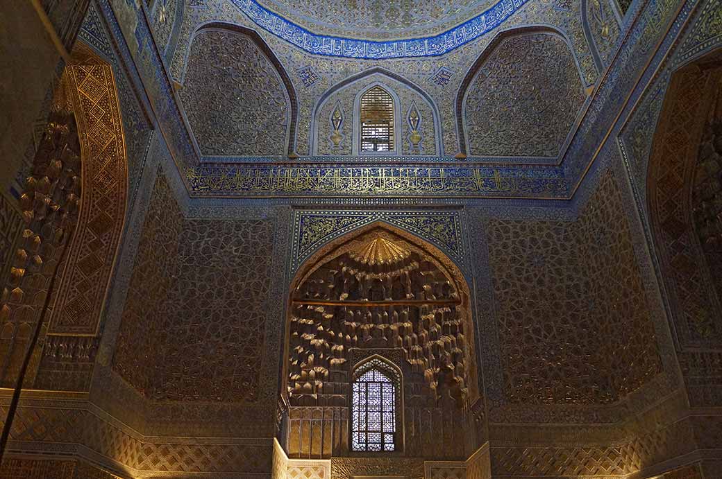 Gur-e-Amir interior