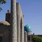 View from Ulugh Beg Madrasah