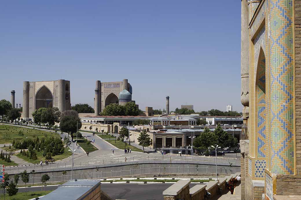 View from Hazrat Khizr mosque