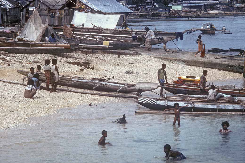 Beach in Biak