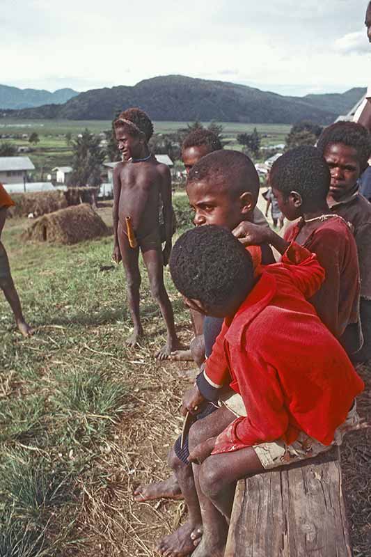 Children at the camp