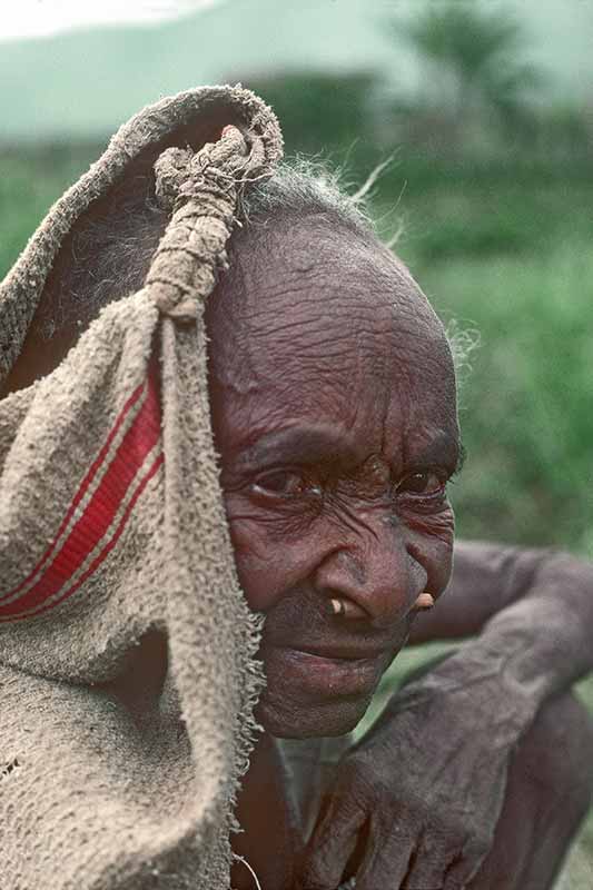 Elderly woman