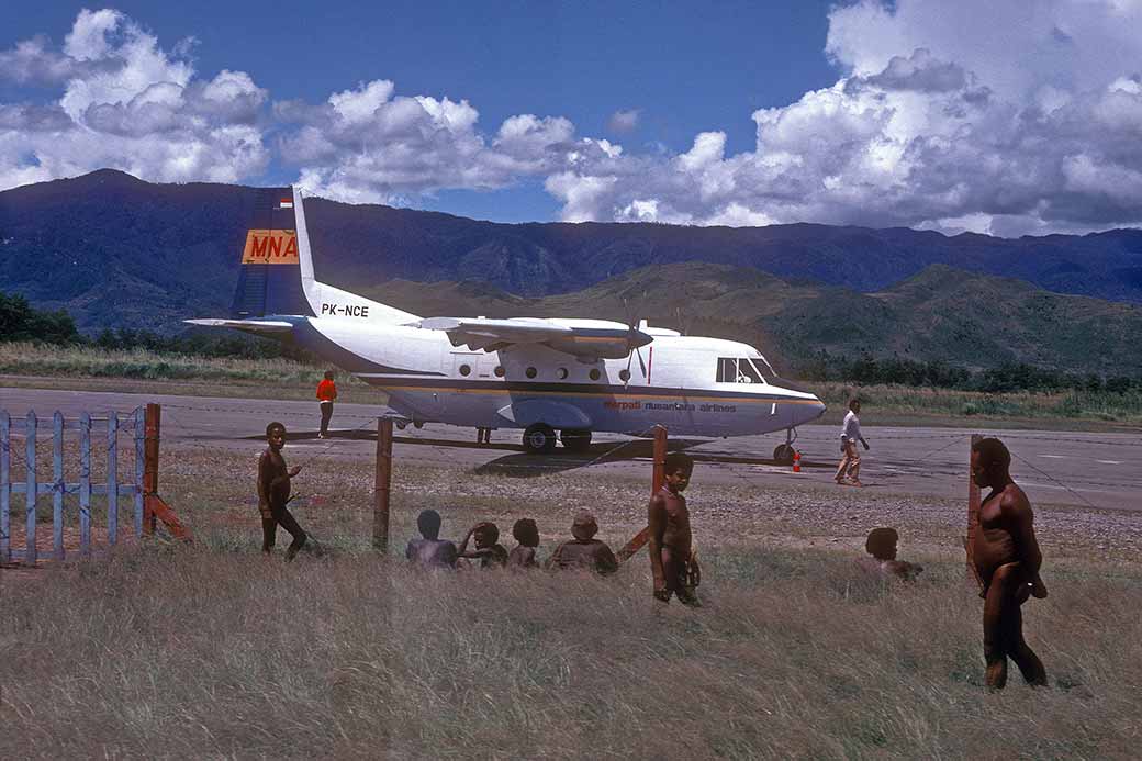 Plane at the airport