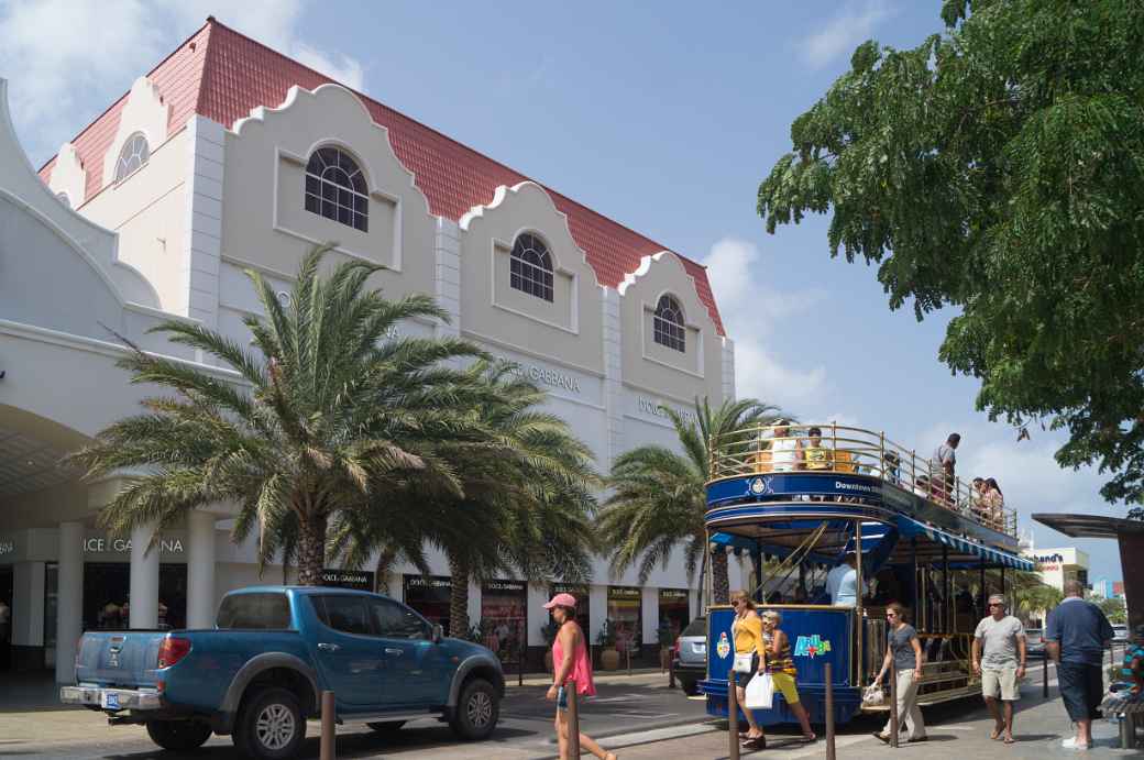 Double-decker Streetcar Oranjestad