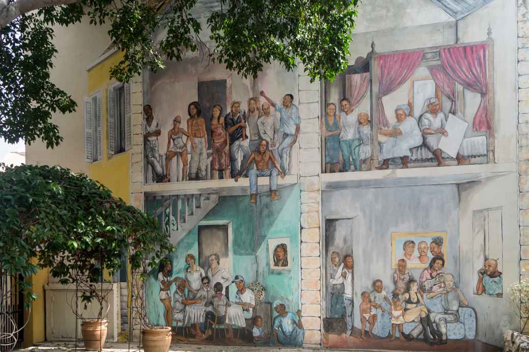 Mural in Otrabanda, Willemstad