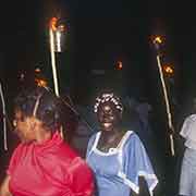 Torch parade, Oranjestad