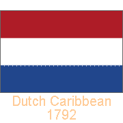 Dutch Caribbean, 1792