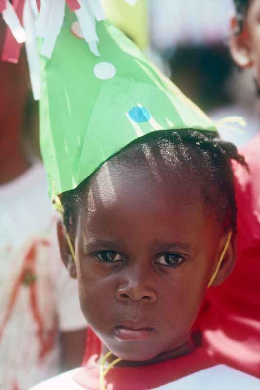 Little Antillean boy