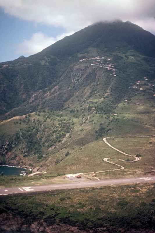 Arrival on Saba