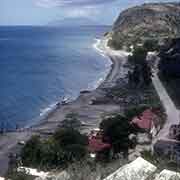 View towards Saba