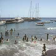 The harbour, Saba