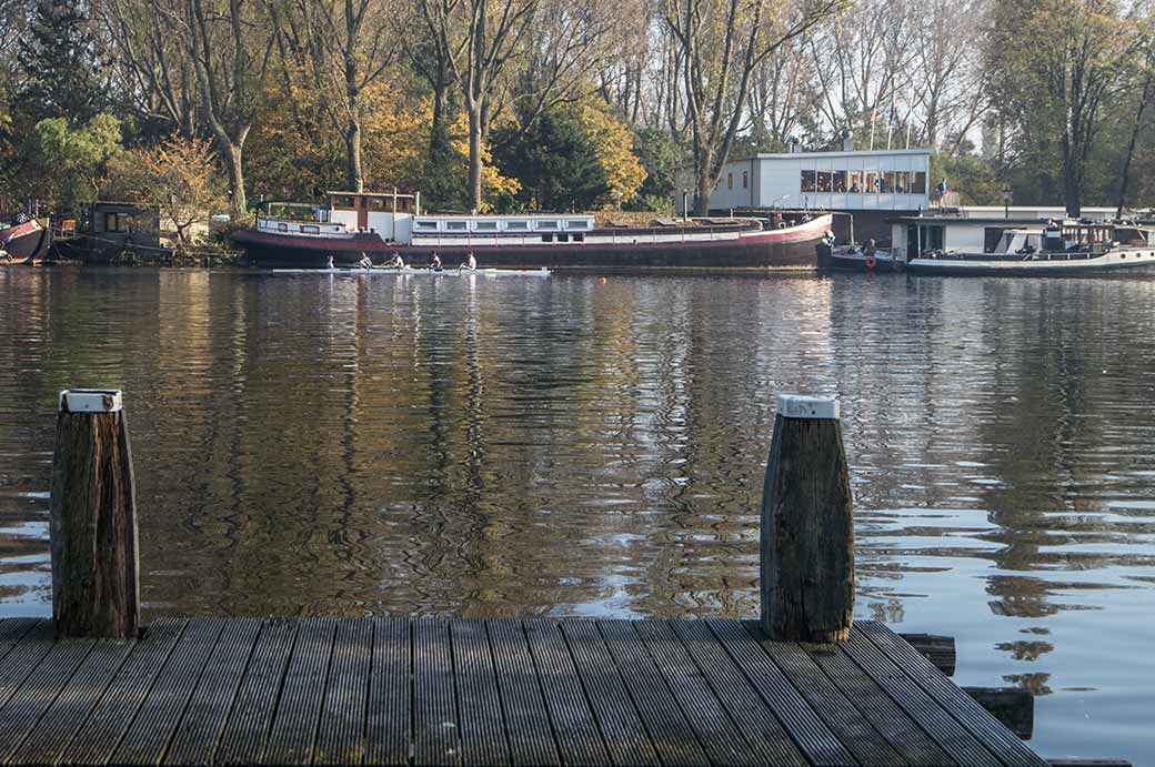 Amstel along Amsteldijk