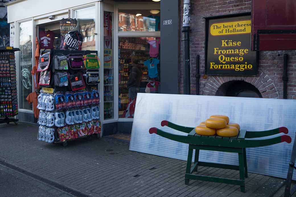 Cheese and souvenir shop