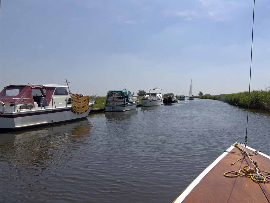 Boating to Sneekermeer