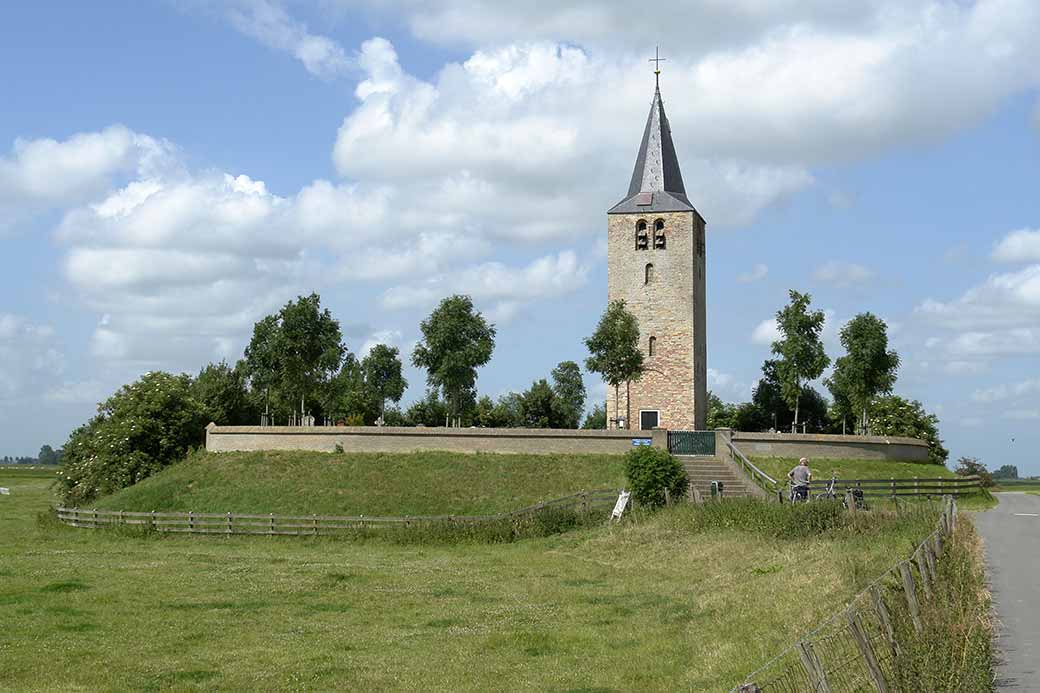 Church on a terp