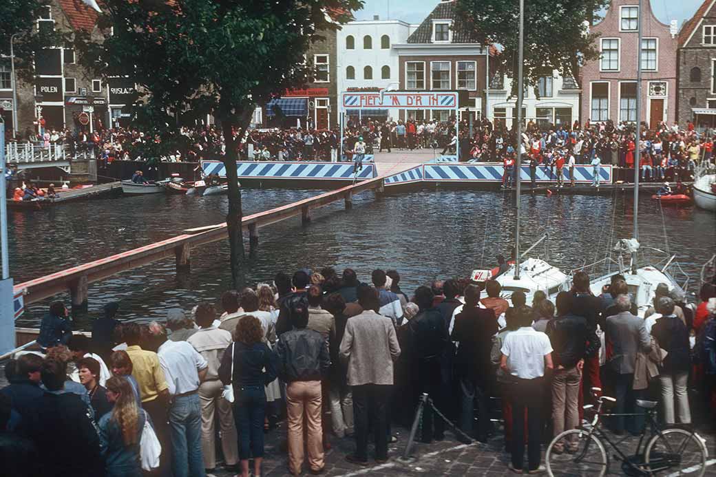 Unicycle across the water