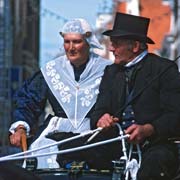 Frisian farmer couple