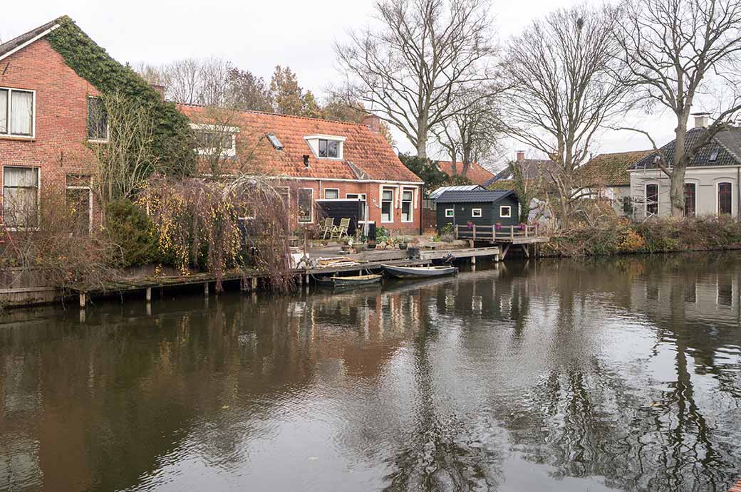 Winsumerdiep, Onderdendam