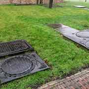 Gravestones on wierde, Ezinge