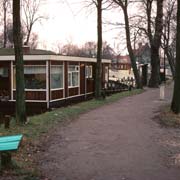 A houseboat