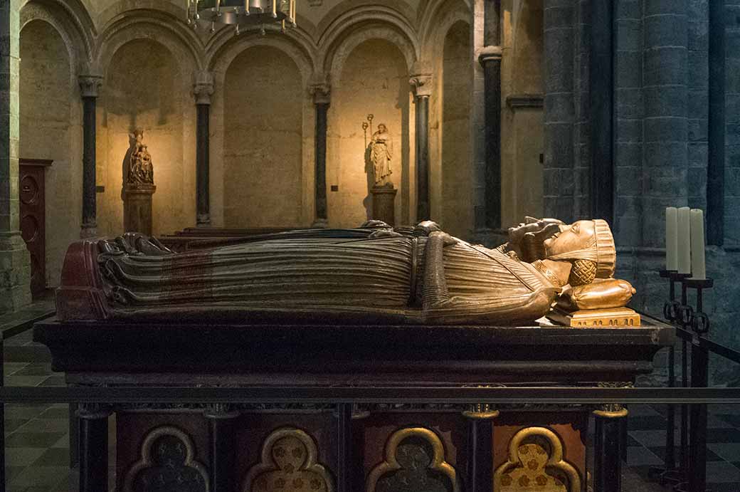 Tomb of church founders