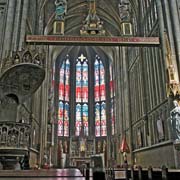 Stained glass windows