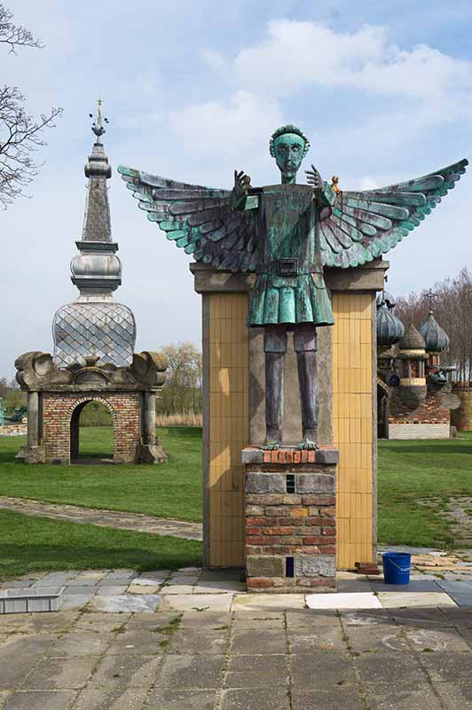 Sculptures and towers