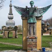 Sculptures and towers