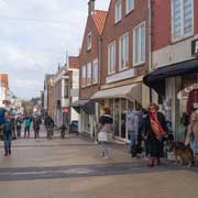 Shopping street, Zandvoort