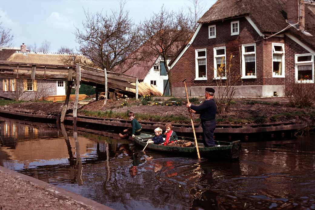 Punter in Giethoorn