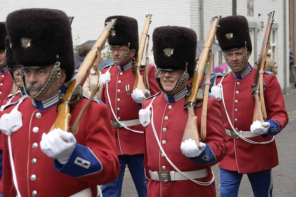 Parade of “marksmen”