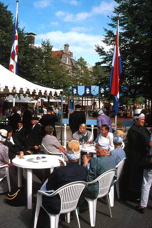 Open air café