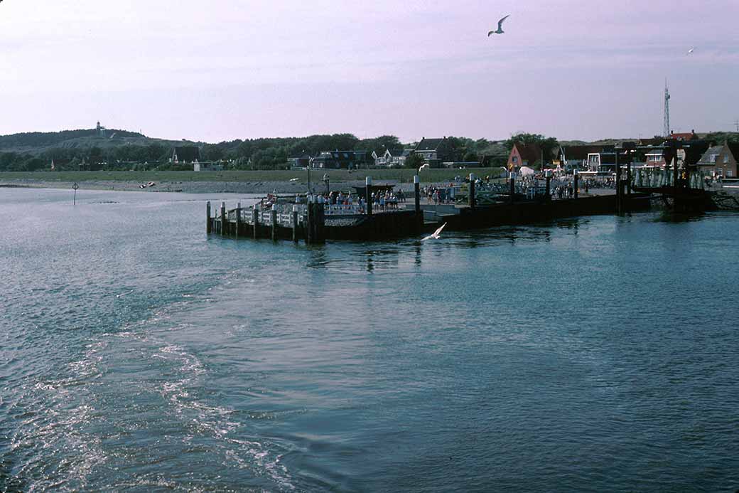 Sailing from Vlieland