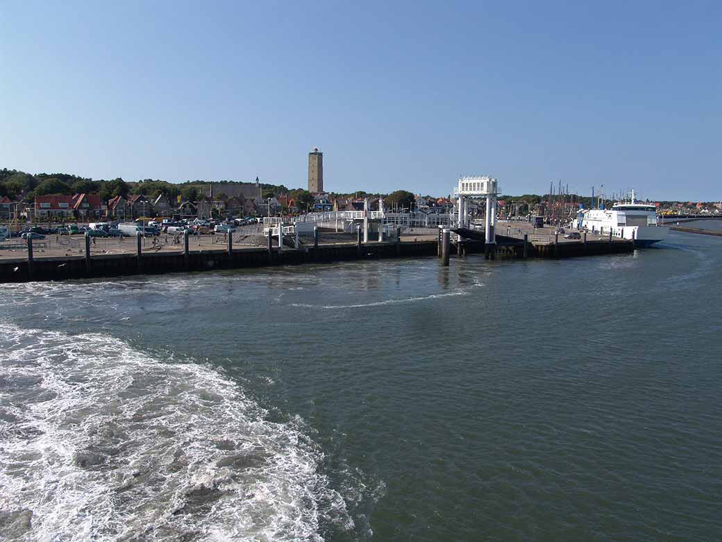 Leaving West-Terschelling