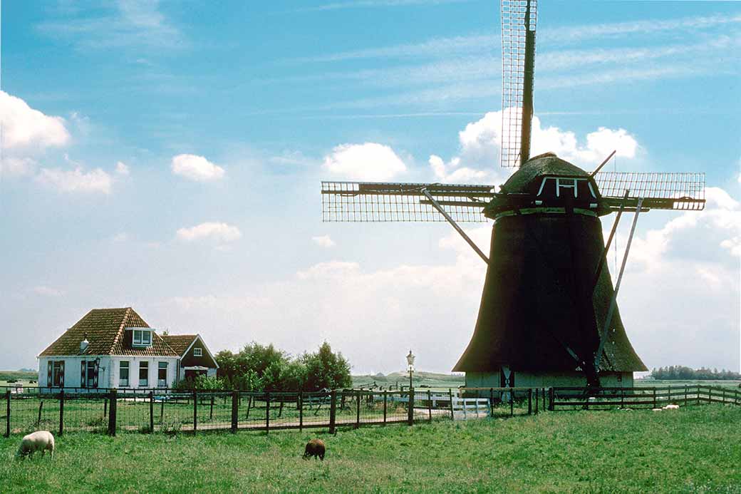 Windmill near Allingawier