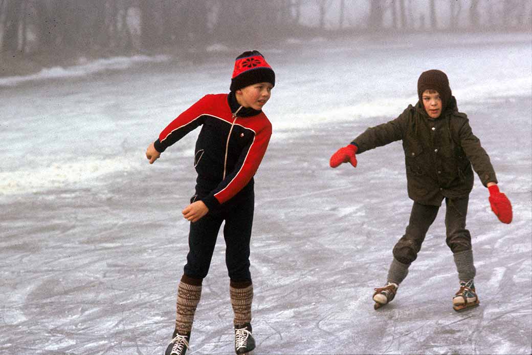 Boys on skates