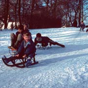 Boys in the snow