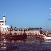 Ice on the harbour