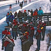 Brass band on ice