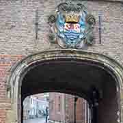 Gate in the courtyard