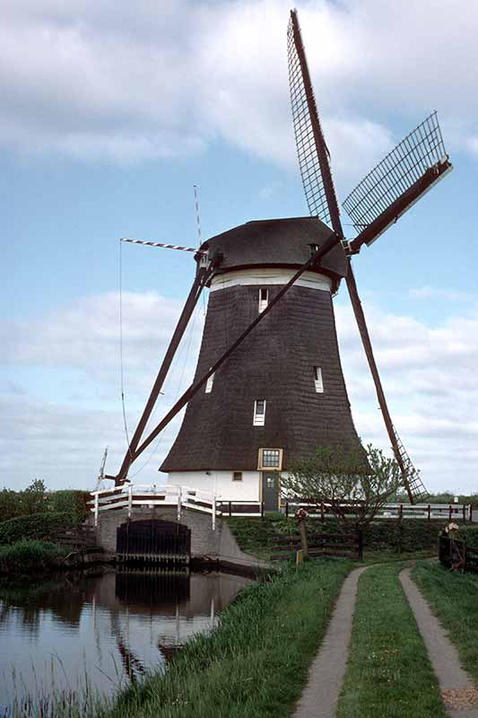 Polder windmill